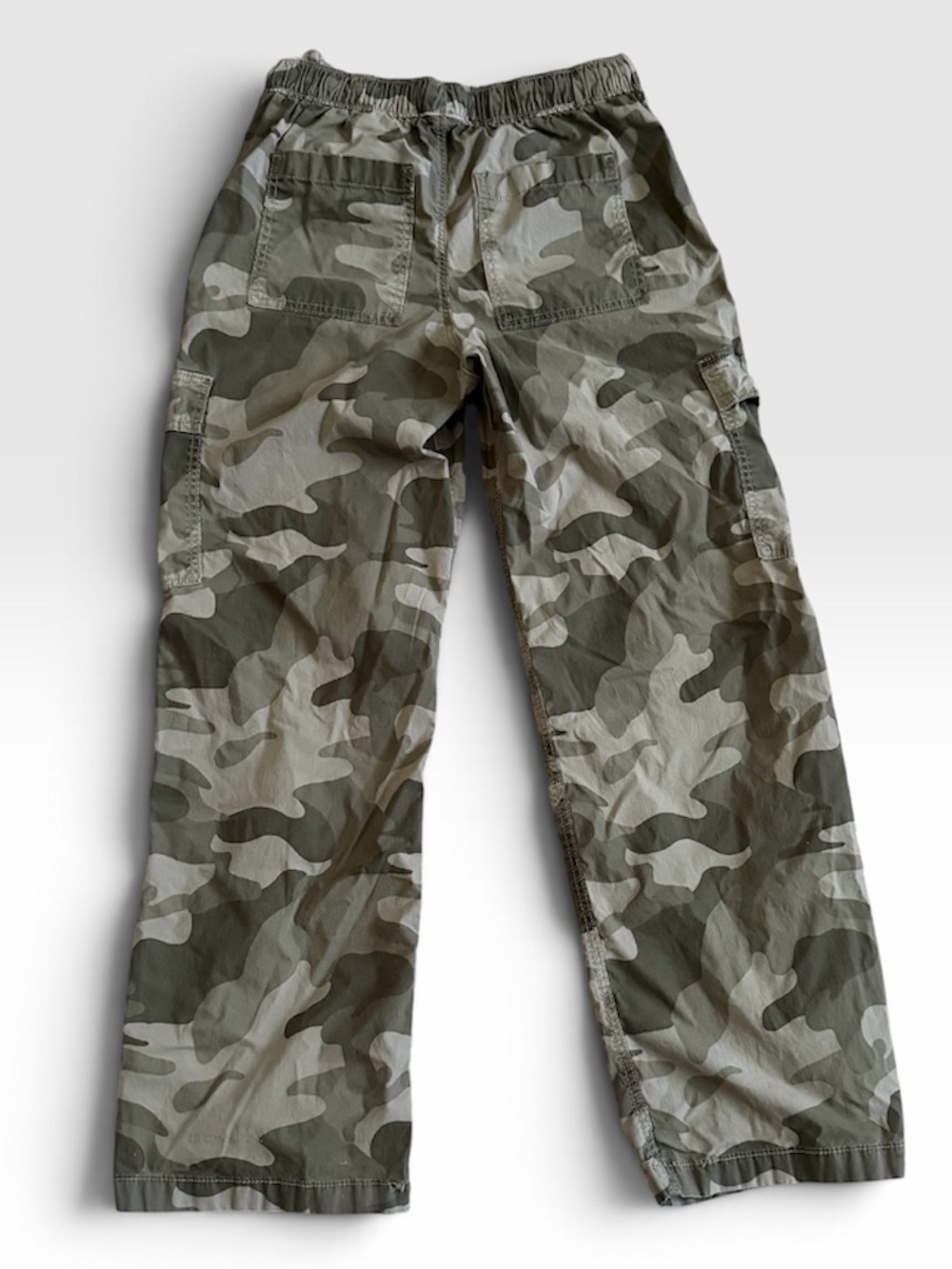 Women’s Camouflage Drawstring Pants - size 28 - Picture 2 of 3